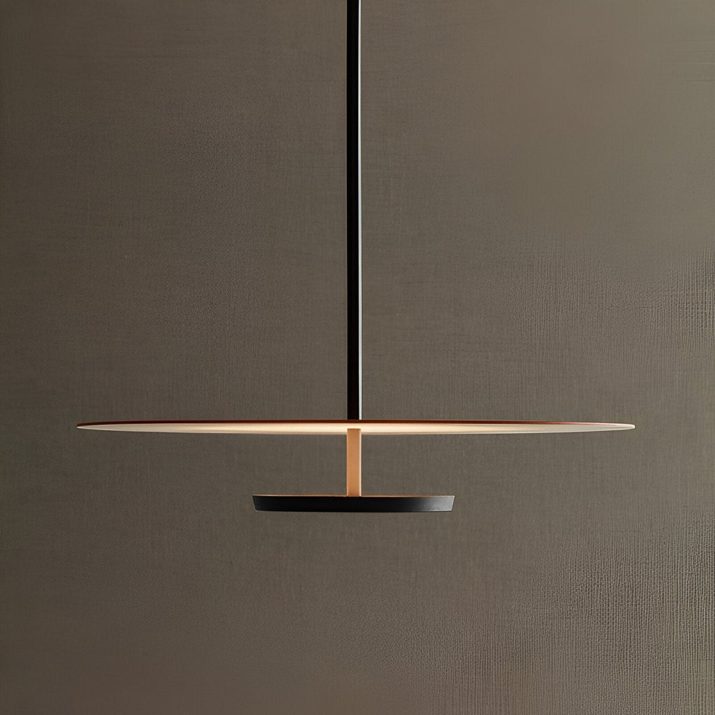 Nordic Minimalist LED Round Disc Pendant Light