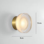 Aurel Nordic Frosted Acrylic Wall Lamp
