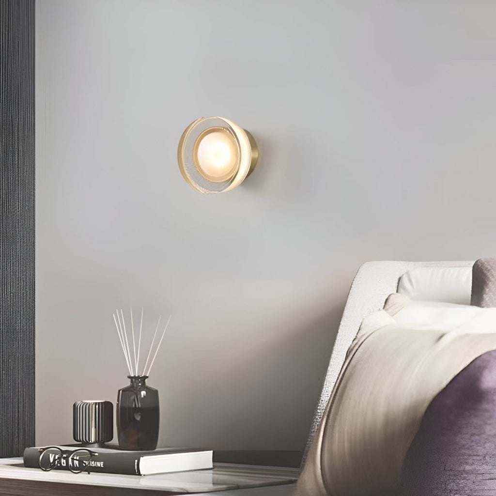 Aurel Nordic Frosted Acrylic Wall Lamp