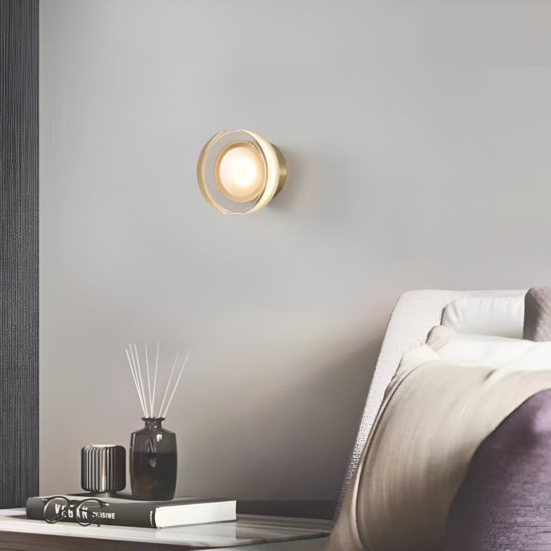 Aurel Nordic Frosted Acrylic Wall Lamp