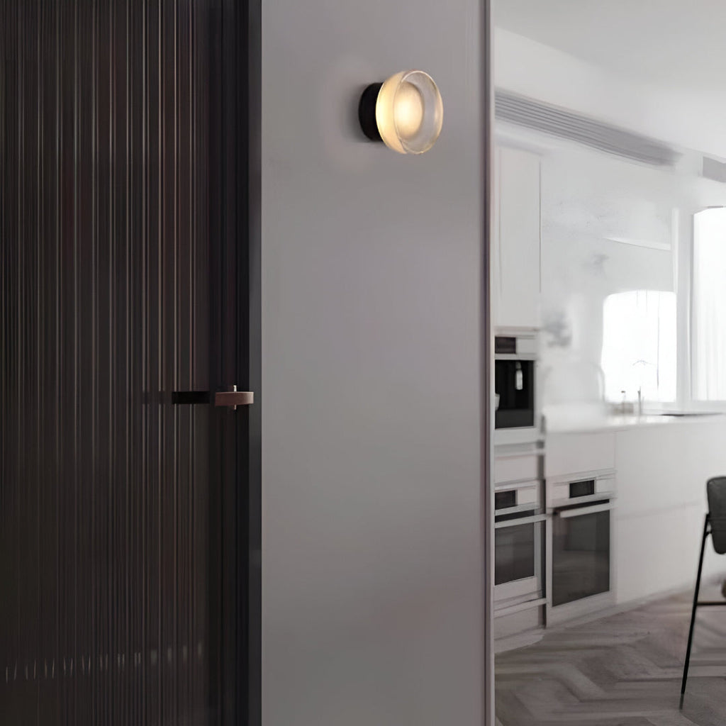 Aurel Nordic Frosted Acrylic Wall Lamp