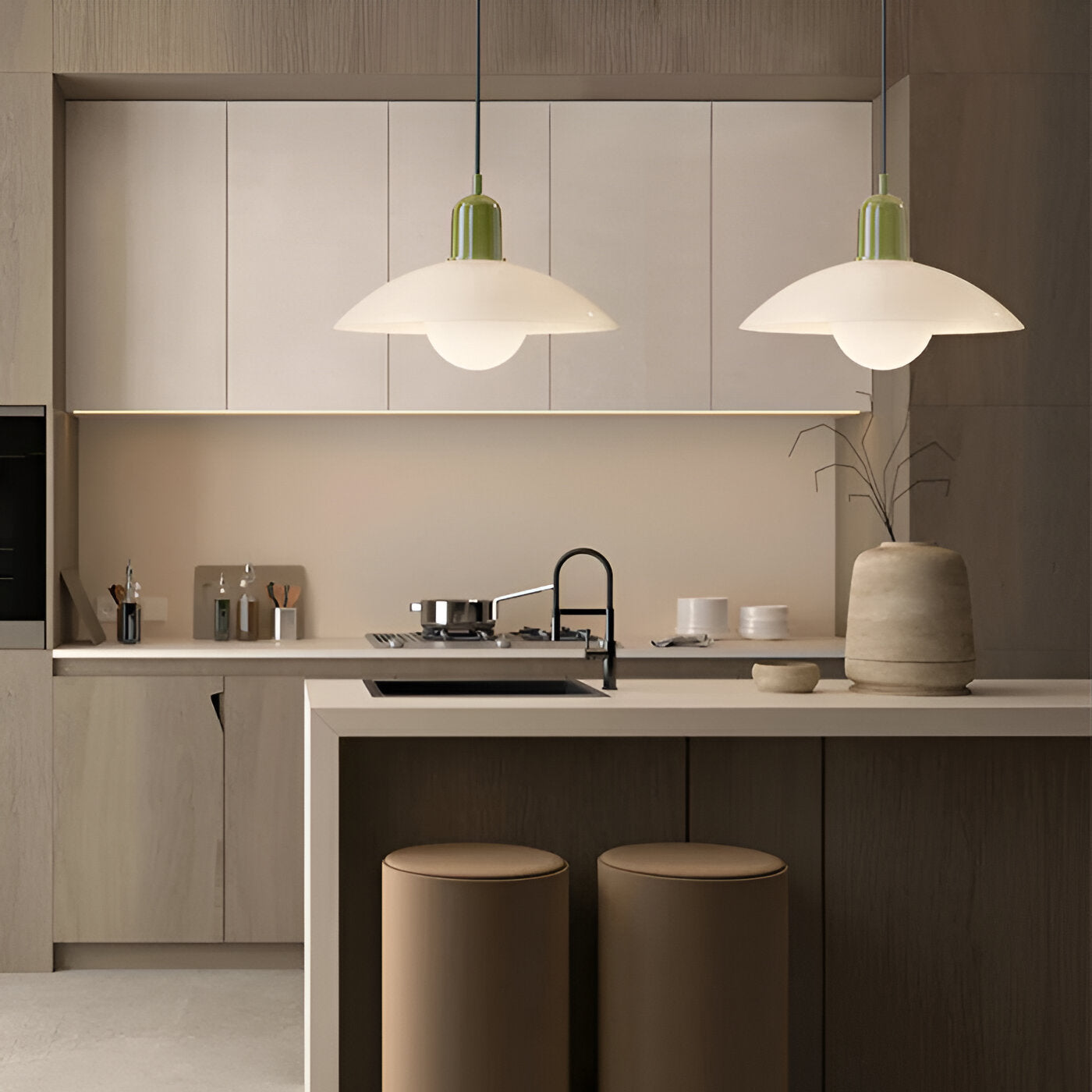 Nordic Modern Macaron Bauhaus Minimalist Pendant Light