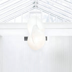 Nordic Organic Sculptural Silk Pendant Light
