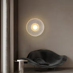 Seren Nordic Resin Round Wall Lamp