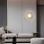 Seren Nordic Resin Round Wall Lamp