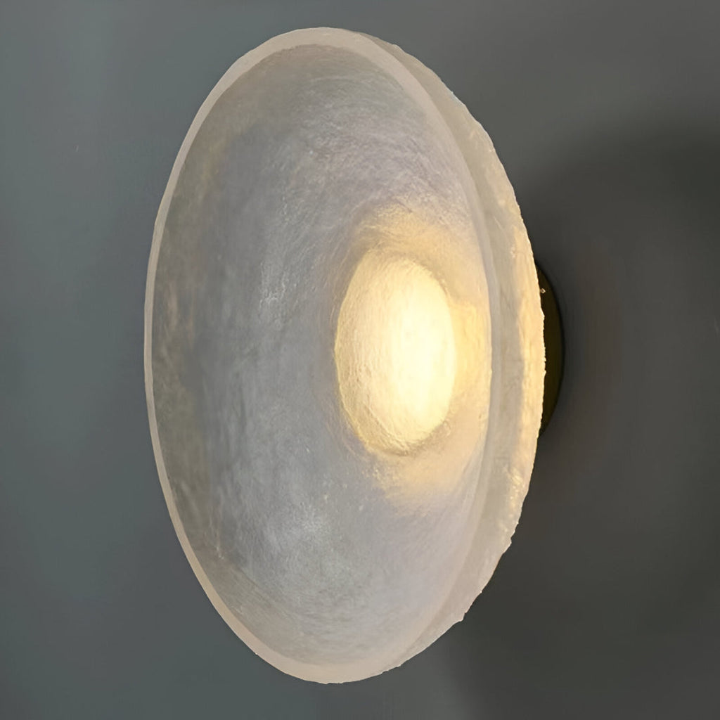 Seren Nordic Resin Round Wall Lamp