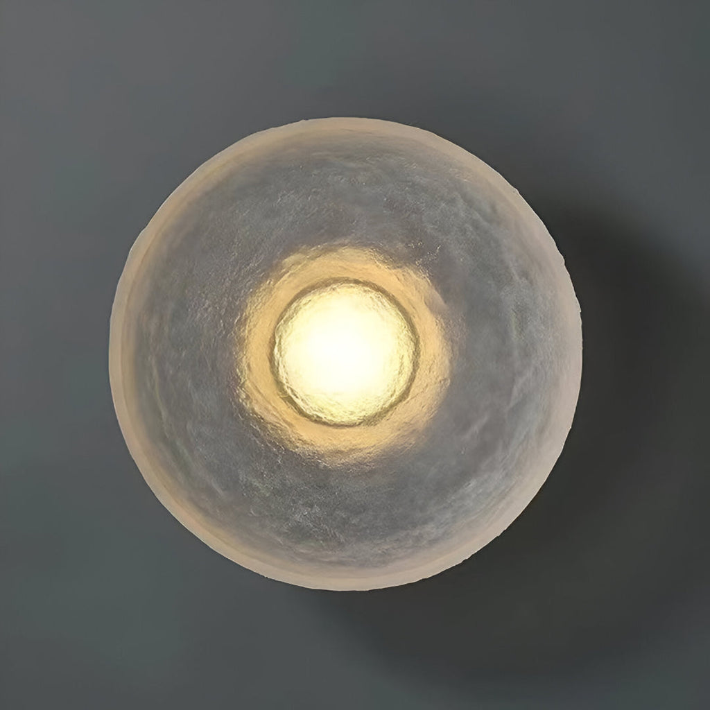 Seren Nordic Resin Round Wall Lamp