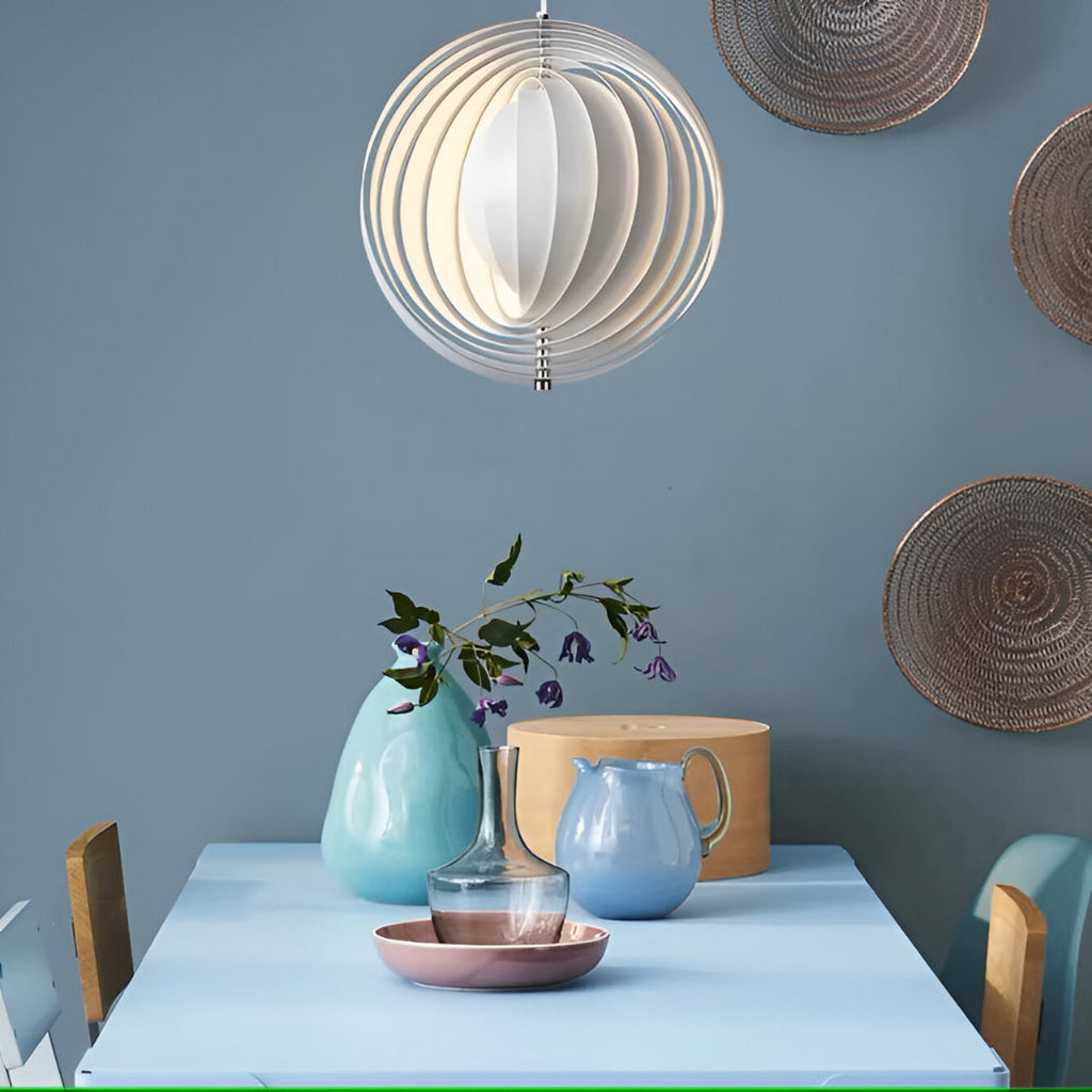 Nordic Rotatable Panton Moon Chandelier