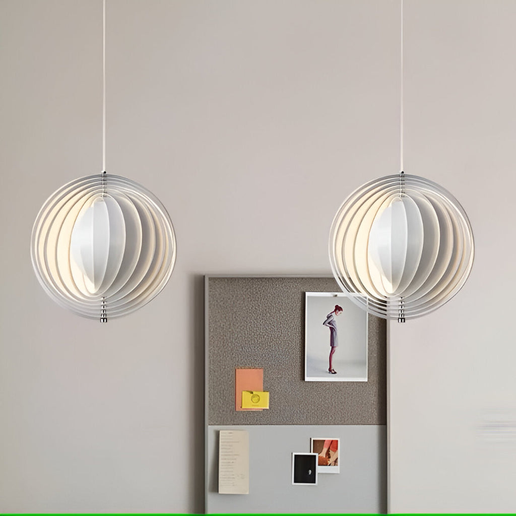 Nordic Rotatable Panton Moon Chandelier
