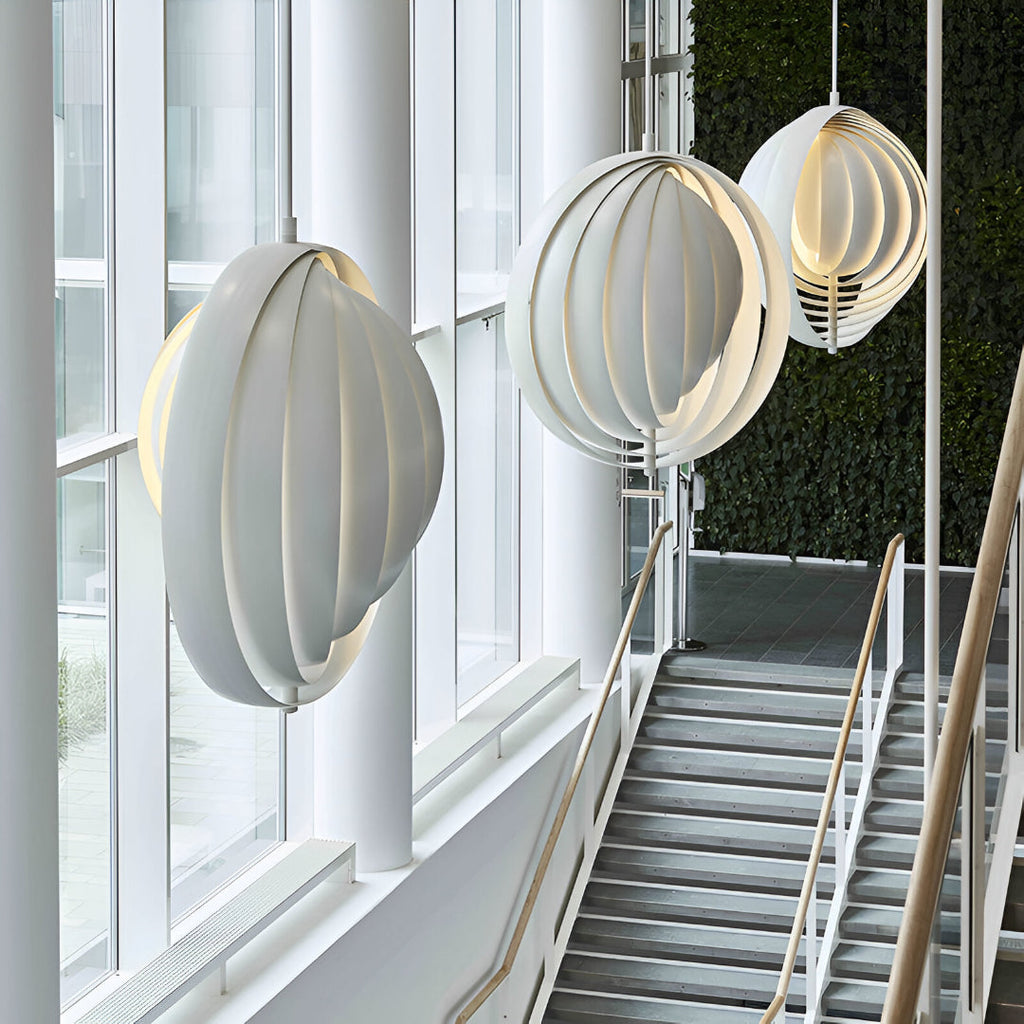 Nordic Rotatable Panton Moon Chandelier