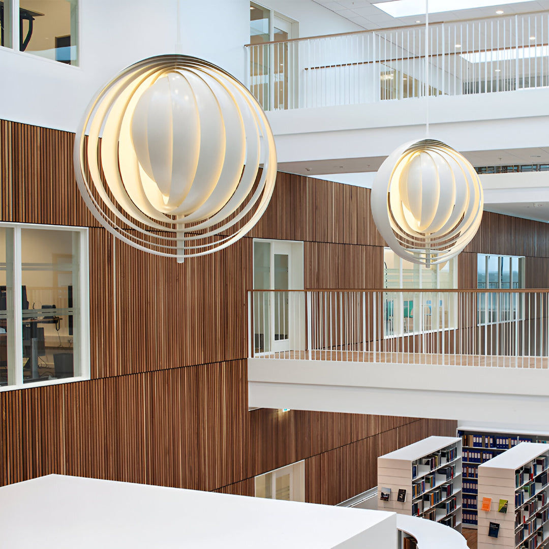Nordic Rotatable Panton Moon Chandelier