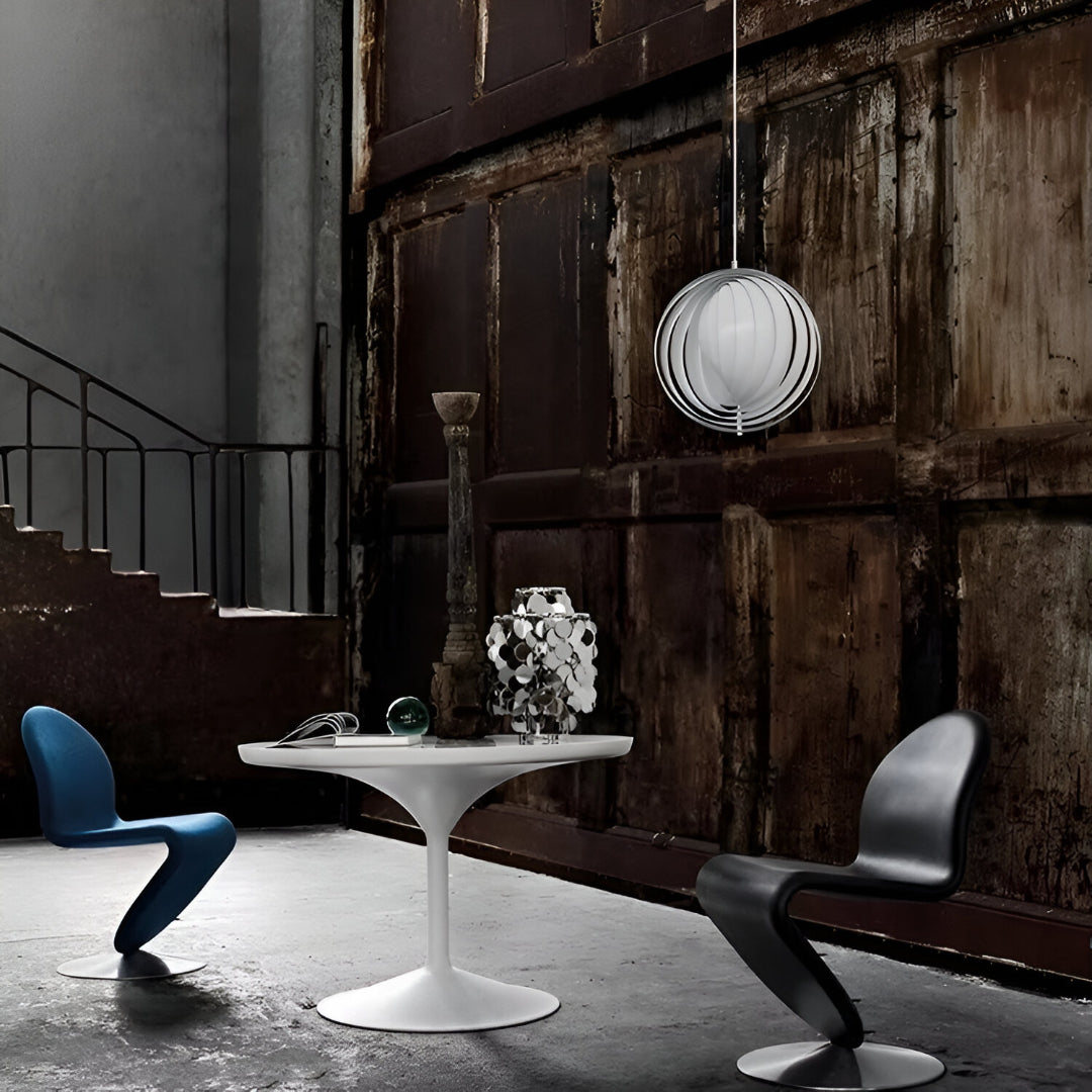 Nordic Rotatable Panton Moon Chandelier