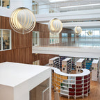 Nordic Rotatable Panton Moon Chandelier