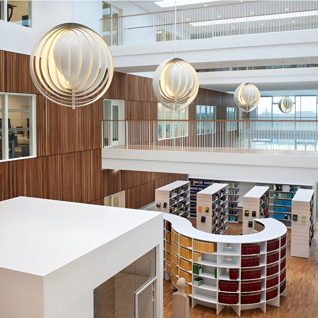 Nordic Rotatable Panton Moon Chandelier