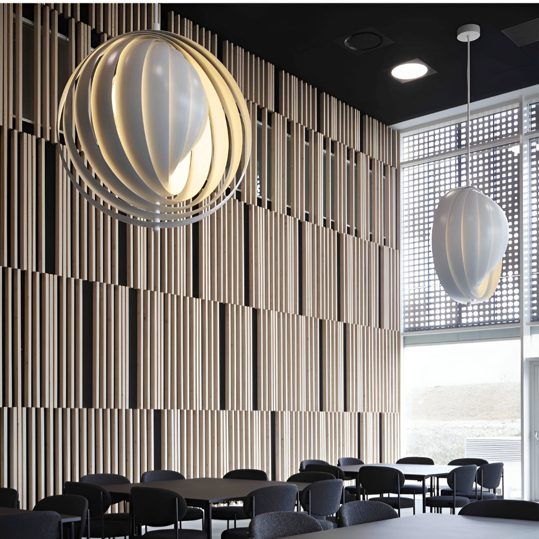 Nordic Rotatable Panton Moon Chandelier