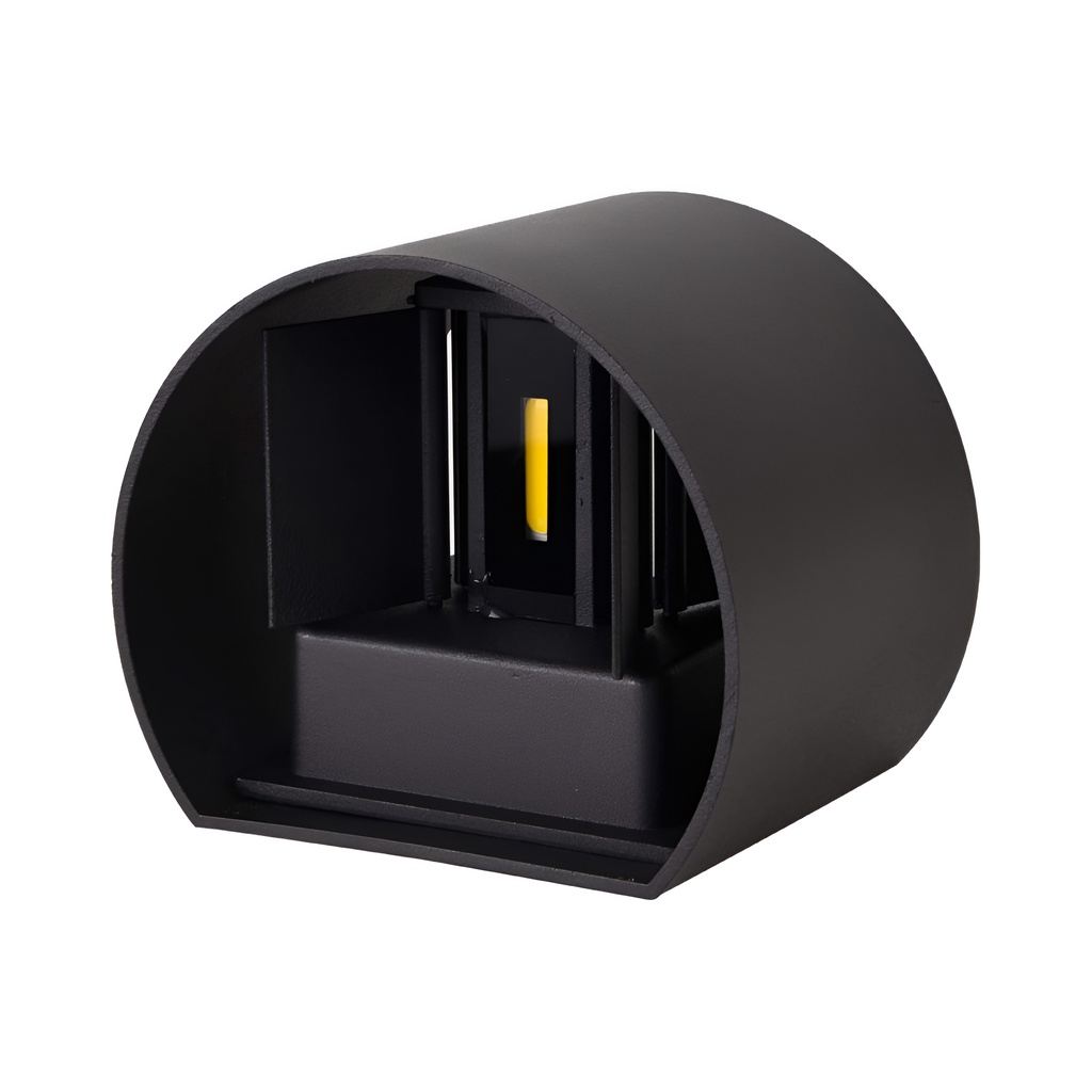 Nordic Round Shaped IP65 Waterproof Outdoor Wall Light