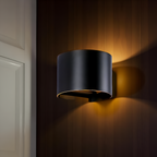 Nordic Round Shaped IP65 Waterproof Outdoor Wall Light