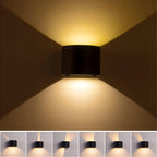 Nordic Round Shaped IP65 Waterproof Outdoor Wall Light
