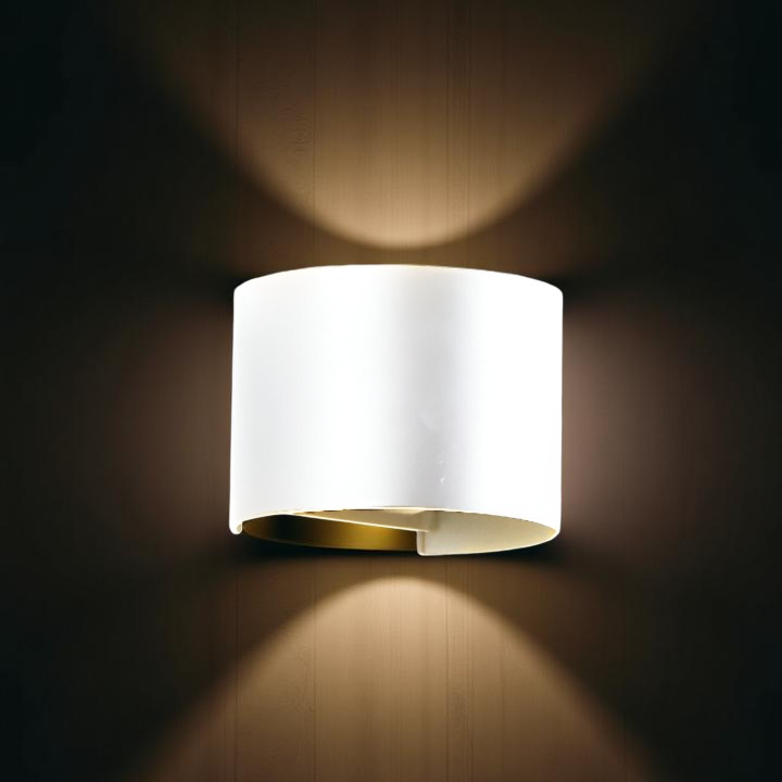 Nordic Round Shaped IP65 Waterproof Outdoor Wall Light