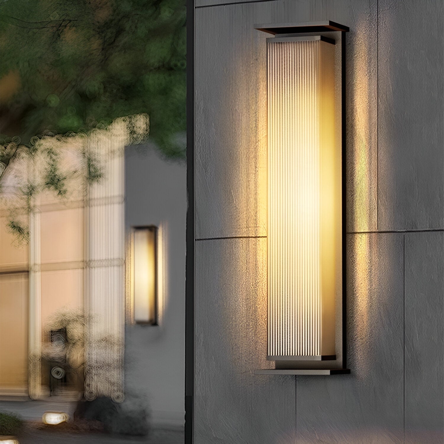 Nordic Solar Stainless Steel IP54 Waterproof Outdoor Wall Light
