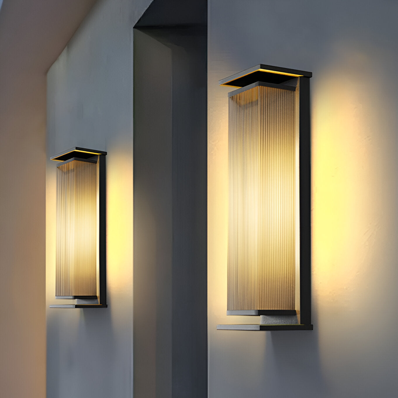 Nordic Solar Stainless Steel IP54 Waterproof Outdoor Wall Light
