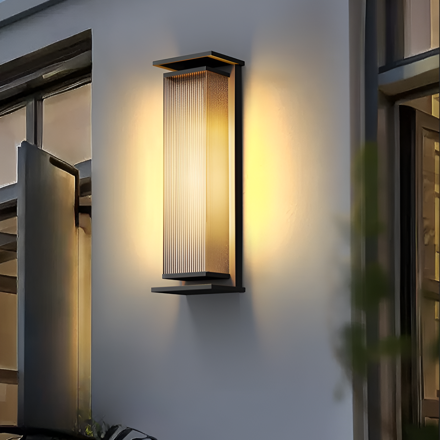 Nordic Solar Stainless Steel IP54 Waterproof Outdoor Wall Light