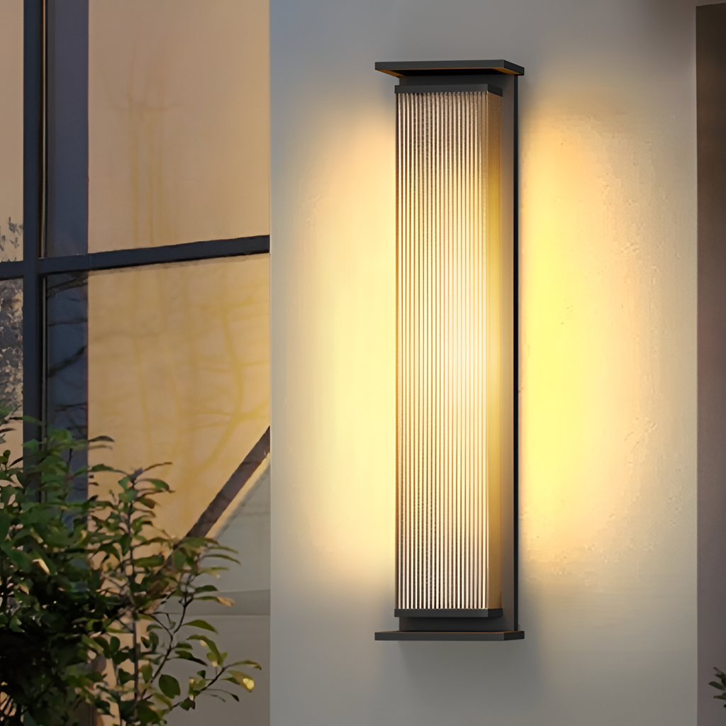 Nordic Solar Stainless Steel IP54 Waterproof Outdoor Wall Light