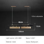 Nordic Stainless Steel Skylar LED Pendant Light