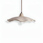 Nordic Wabi-Sabi Flower-Shaped Cement Pendant Light
