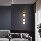 Elora Sculptural Glass Minimalist Wall Light