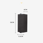 Outdoor LED Three-Beam Wall Light
