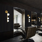 Elora Sculptural Glass Minimalist Wall Light