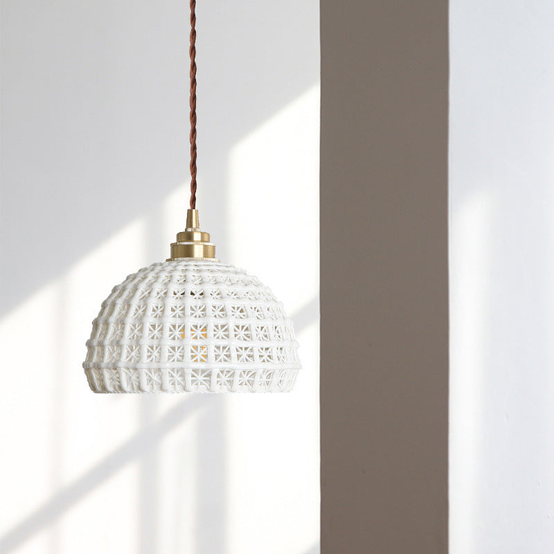 Nordic Clarity Ceramic Pendant Light