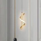 Nordic Spiral Acrylic Chandelier