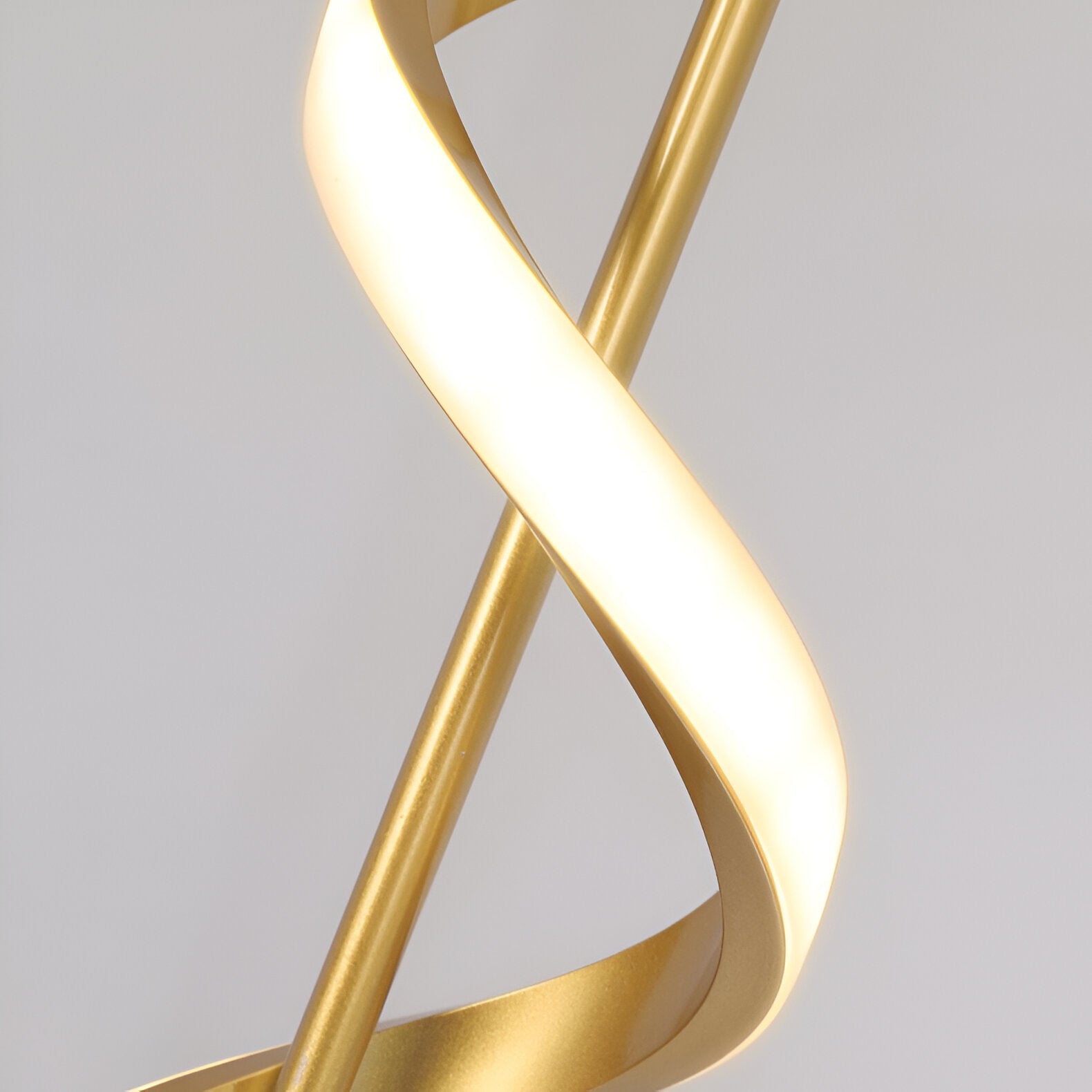 Nordic Spiral Acrylic Chandelier