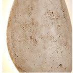 Nordic Beatrice Floating Travertine Stone Wall Light