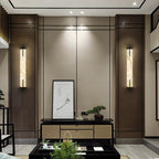 Alabaster Rectangle Calliope Wall Sconce