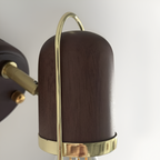 Japanese Retro Style Walnut Haughanv Wall Light