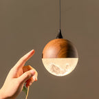 Retractable Touch Medieval Iron Pendant Light