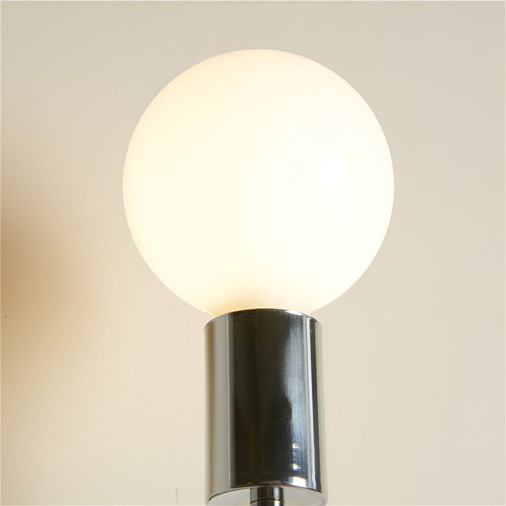 Retro Style Shadeless Single Head Wall Light