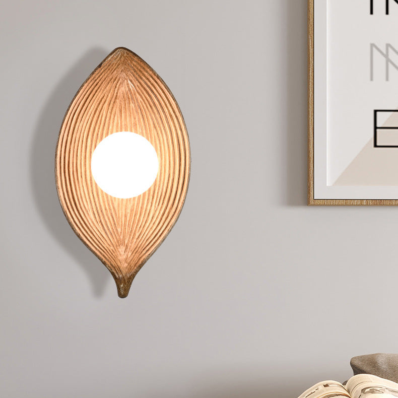 Nordic Zen Leaf Japanese-Style Wall Light