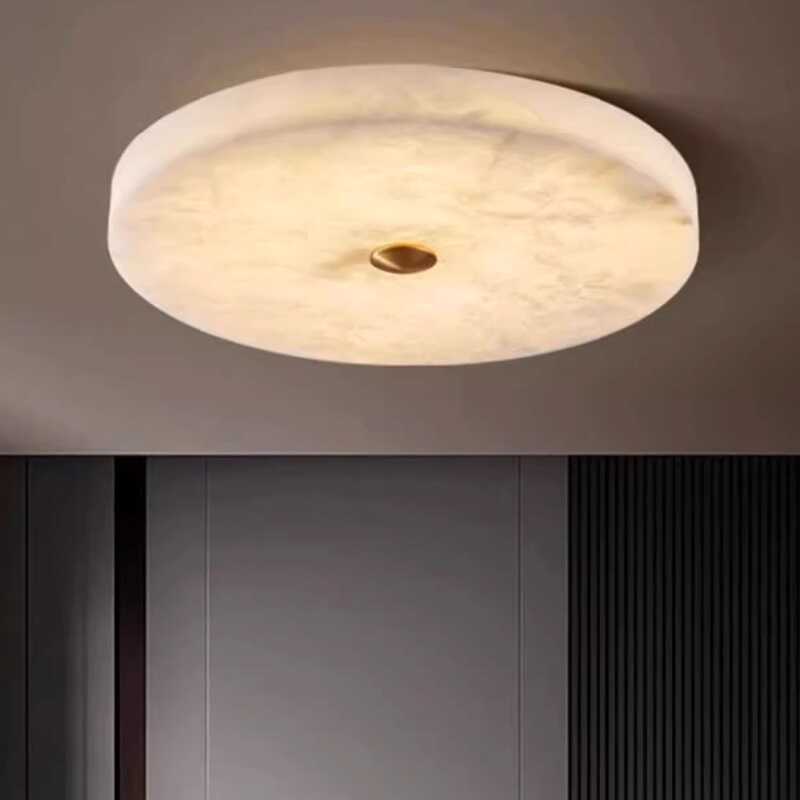 Aurelia Alabaster Marble LED Ceiling Light