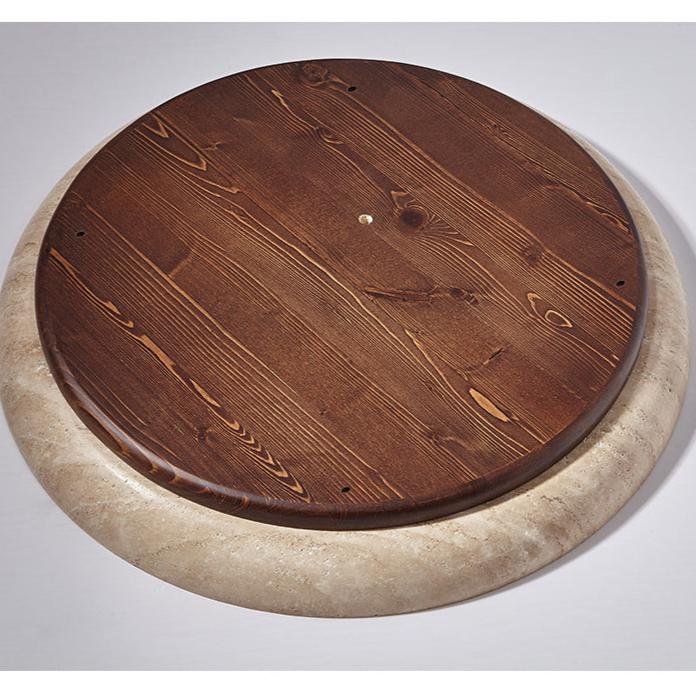 Travertine Japanese Wabi-Sabi Style Retro Ceiling Light