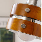 Elric Traditional Vintage Cylinder Wood Wall Light
