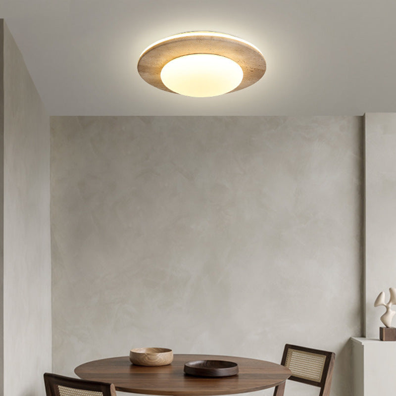Travertine Nordic Medieval Ceiling Light