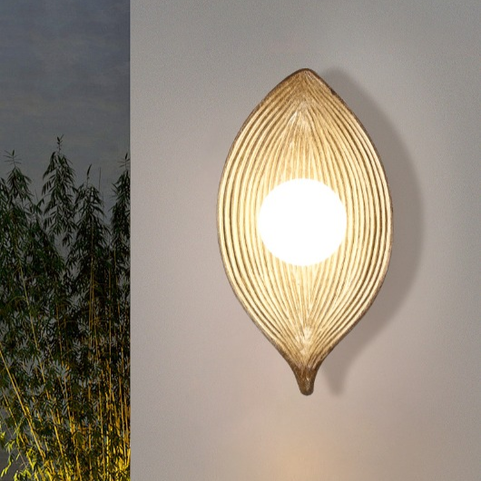 Nordic Zen Leaf Japanese-Style Wall Light