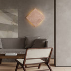 Travertine Square Wall Light