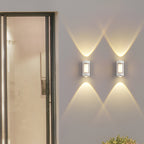 Nordic Up Down Acrylic Waterproof Minimalist Outdoor Wall Light