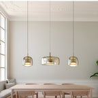 Retro Hailie Modern Glass LED Pendant Light