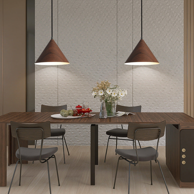 Nordic Wood Art Pendant Light
